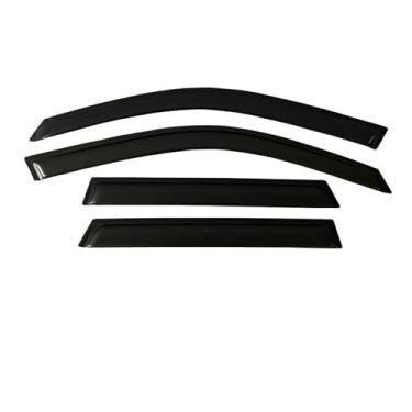 Imagem de GRJQRKHZ Defletor de janela lateral de carro para M&azda 6 Gj1 2014-2021 Weathershied viseira de porta vento sol proteção chuva janela lateral defletores de vento