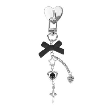 Imagem de Corrente Pingente Laço, Chaveiro Capa Celular Fofo e Gancho Acessórios com Pingente para Amantes de Livros Leitores Mulheres e Homens Compatível com Celulares Tablets Leitores Eletrônicos