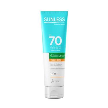Imagem de Protetor Solar Corporal e Facial Toque Seco 120g Sunless  Proteção Com
