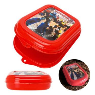 Imagem de Pote Sanduicheira Infantil 400ml Marmita Para Menina Menino Lancheira 