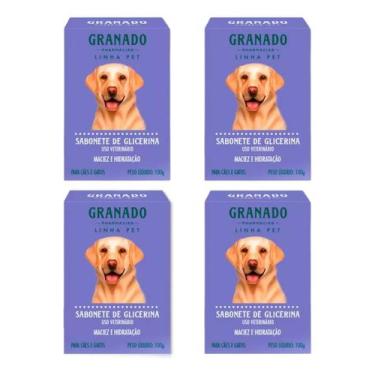 Imagem de Granado Pet Kit C/4 Sabonetes Glicerina