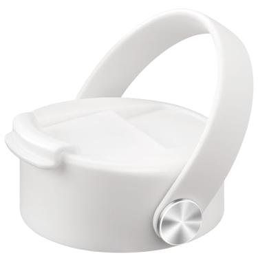 Imagem de Soledea Tampa flip para Hydro Flask boca larga 32 1,134 g com alça flexível, tampa de café de substituição para Hydro Flask, Simple Modern, ThermoFlask e mais garrafas de água de 340 g - 1,8 g