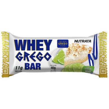 Imagem de Whey Grego Bar - 40G - Nutrata - Torta De Limão