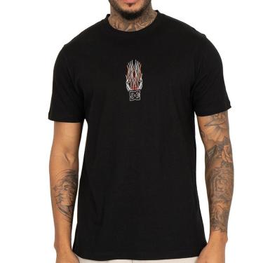 Imagem de Camiseta DC Shoes Burnt Out SM26 Masculina-Masculino