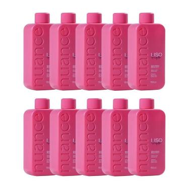 Imagem de Kit 10 Escovas Progressivas Nuance Liso Perfeito Orgânica 1 Litro