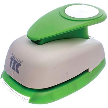 Imagem de Furador Extra Gigante Alavanca 2" Círculo, Toke e Crie FEGA004, Branco/Verde