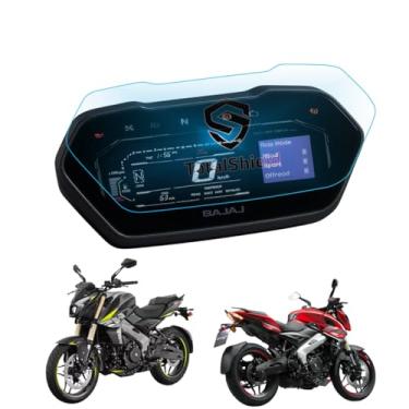 Imagem de Película Protetora de Painel LCD Digital para Bajaj Dominar NS400Z 2025 2026, Transparente, Proteção Anti-Risco, Tecnologia Crystal Pro, Instalação Sem Cola