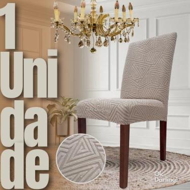 Imagem de Americana - Capa de Cadeira Linha Gold - Greige - OK Darling