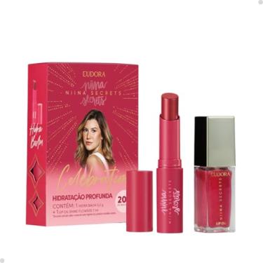 Imagem de Kit Niina Secrets Celebration Hidra Balm 3,2g + Lip Oil Shine Flowers 7ml