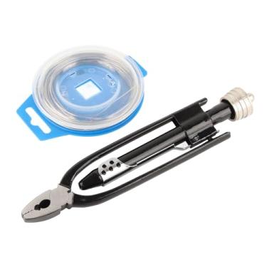 Imagem de Estink Segurança Twist Twist Pelier Twisting Pellers Twisting Twisting Tool 3 Em 1 Aço de Alto Carbono 8.3in Com Fio de 25 Pés para Indústria de Automóveis de Aeronaves