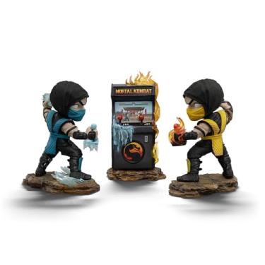Imagem de Iron Studios Estátuas Scorpion vs Sub-Zero Arcade Set Event Exclusive Mortal Kombat Minico PVC 15,5cm