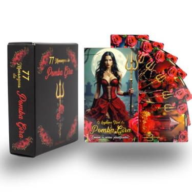 Imagem de Kit Tarô Pomba Gira 36 Cartas – Box 77 Mensagens Pomba Gira