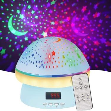 Imagem de Projetor Night Light Star  Temporizador de controle remoto MINGKIDS