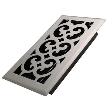 Imagem de Floor Register Howeall Heavy Duty Walkable 10x20cm de níquel acetinado