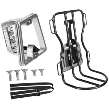 Imagem de Colaxi Acessórios para bagageiro dianteiro de bicicleta: fáceis de instalar, equipamentos de ciclismo, maior espaço de carga, suporte para bagagem, ideal