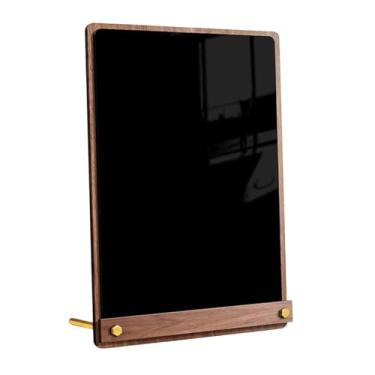 Imagem de Esquirla Mini Quadro Negro, Etiqueta de Mesa, Decorativo, Suporte de Acrílico em Formato de L para Menu, Quadro de Mensagens para Exibição de Cartazes em Lojas, L