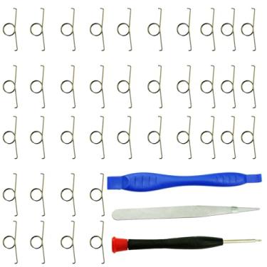Imagem de CDHKOZ 50pcs L2 R2 Trigger Button Springs Metal Replacement for PS5 Controller, With Screwdriver Open tool Repair Kts