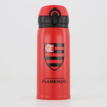 Imagem de Garrafa Térmica Flamengo Flip 300ML-Unissex