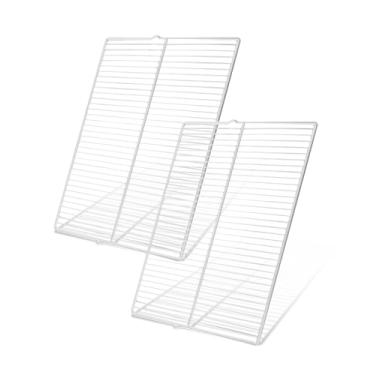 Imagem de 240360908 Prateleira de arame para geladeira 64,5 x 41,9 cm Apto para Frigidaire Kenmore, substitui 240360901 240360905 3189137 AP5805565 EAP9492365 PS9492365, 304 Aço inoxidável, 2 peças