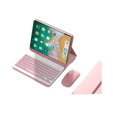 Imagem de Capa Para iPad 5ª Geração 6ª Geração 9.7 Polegadas Com Teclado Bluetoo