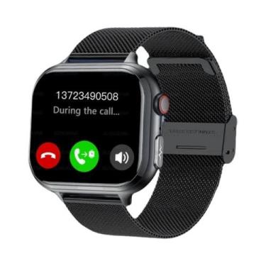 Imagem de Relógio Inteligente De Monitoramento De Saúde Masculina ECG PPG Testad