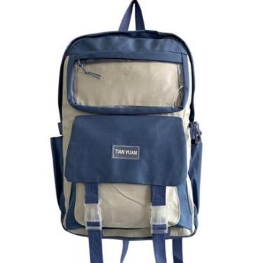 Imagem de Mochila Impermeável Resistente Bolso Para Notebook-Unissex