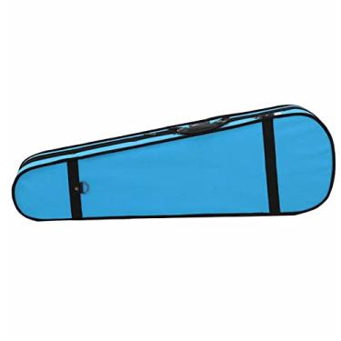 Imagem de Estojo Para Violino Triângulo Tecido Oxford Tamanho 4/4 Estojo Para Violino Profissional Acessórios Para Violino Tamanho Completo Estojo de Violino (Color : 02)