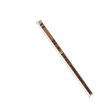 Imagem de Flauta de bambu vintage flauta de madeira instrumento musical para iniciantes trompete decorativo instrumento musical