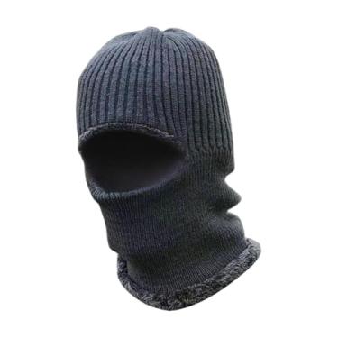 Imagem de Vaveren Balaclava Máscara de Esqui Masculina ao Frio, Proteção Facial Quente para Caminhadas na Neve e Ciclismo, Cinza