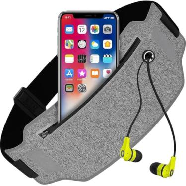 Imagem de Pochete Corrida Impermeável Slim Fitness Para Celular (Vermelho)