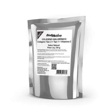 Imagem de Ácido Hialurônico Colágeno 2&1 Vit C 330 G Bodyactive-Unissex