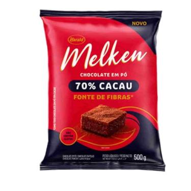 Imagem de Chocolate em Pó Nobre Melken 70% Cacau 500g - Harald