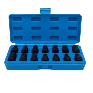 Imagem de Dpofirs Kit de Remoção de Plugue de óleo Resistente M16 Hex Square 3/8in Drive Adequado para, Adequado para, para