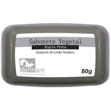 Imagem de Sabonete Argila Preta 80g - Dermare-Unissex