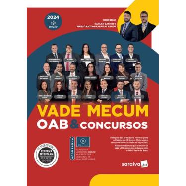 Imagem de Livro - Vade Mecum OAB '||chr(38)||' Concursos - 18ª Edição 2024