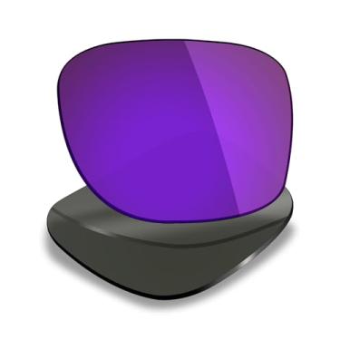 Imagem de Mryok Lentes de reposição polarizadas para óculos de sol Ray-Ban RB3119 62 mm, HD Polarized, proteção UV, resistente a impactos e ajuste perfeito - Plasma roxo