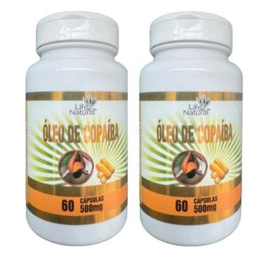 Imagem de Kit 2 Oleo de Copaiba - Life Natural - 60 Cápsulas