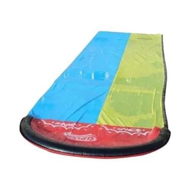 Imagem de Escorregador De Água Inflável Para Jardim, Brinquedo Aquático Para Fam