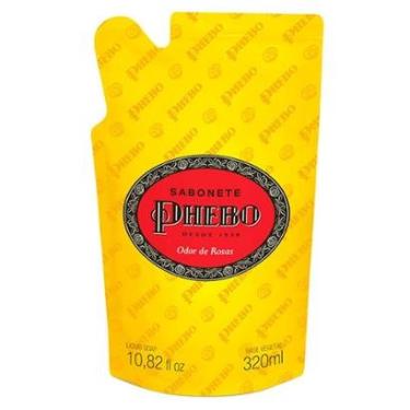 Imagem de Refil Sabonete Líquido Odor de Rosas Phebo 320ml-Unissex