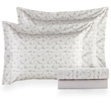 Imagem de Jogo De Cama 200 Fios Vintage Kacyumara Louise