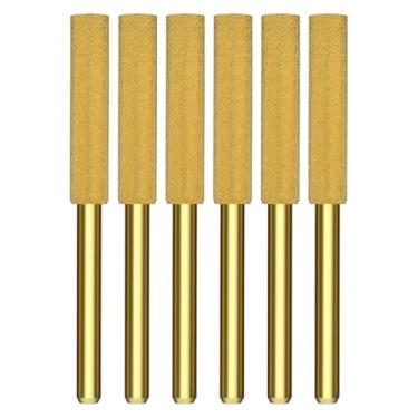 Imagem de Máquina de Afiar com Arquivo Elétrico para Cadeia Serra Diamantada Esmerilhamento Especial Conjunto 6pcs Eficiência e Resistência ao Desgaste - Lâminas Jade Cerâmica Vidro Carbeto Pedras Preciosas