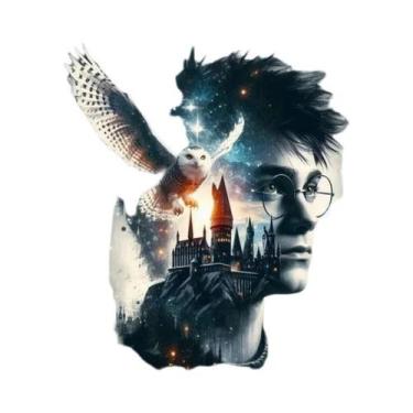 Imagem de Kit De Pintura Em Diamante 5D DIY Harry Potter Hogwarts, Arte De Borda