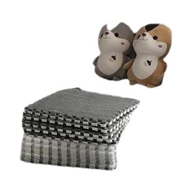 Imagem de Tapete De Ginástica Esportivo 30x30cm 1/4/8/16PCS Antiderrapante EVA T