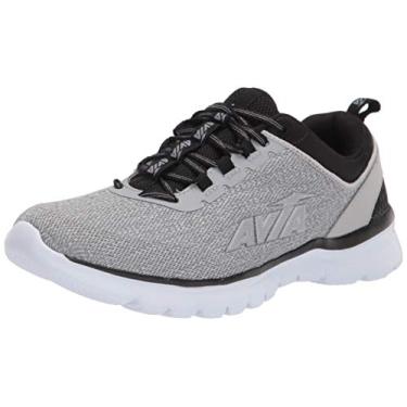 Imagem de Avia Avi-Factor Tênis de corrida masculino, Liga/preto/prata, 8.5