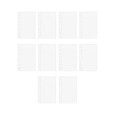 Imagem de Inserções Transparentes A6 Para Planner, 10 Peças, Páginas De Reposiçã