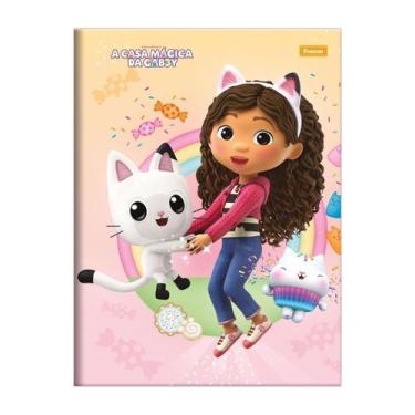 Imagem de Caderno A Casa Mágica Da Gabby Brochura Capa Dura 1 Matéria