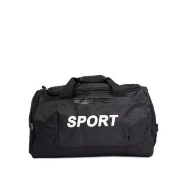 Imagem de Bolsa Unissex RDN Travel Gym Bag Sport Preto, Único, Preto