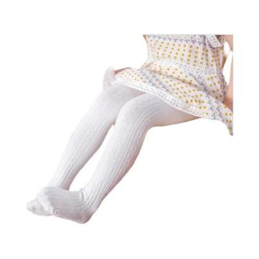 Imagem de Meias Calças De Algodão Macio Para Meninas E Meninos, Elásticas, De Ci