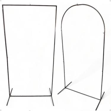 Imagem de 2 Arco Desmontável P/ Painel Evento Festa Em Ferro Envio Já - Casa Úti