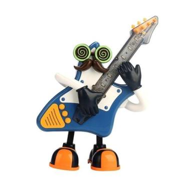Imagem de Brinquedo Instrumento Musical Guitarra Mr.Rock Dança Canta Com Luz